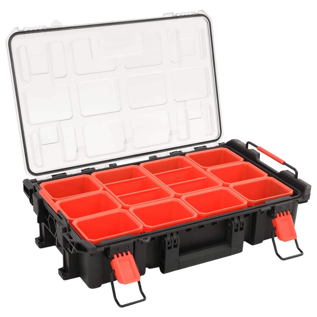 transportabel flightcase 55,5x34,5x13,5 cm PP sort