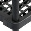 opbevaringsreol 5 hylder 93,5x45,5x194,5 cm PP sort
