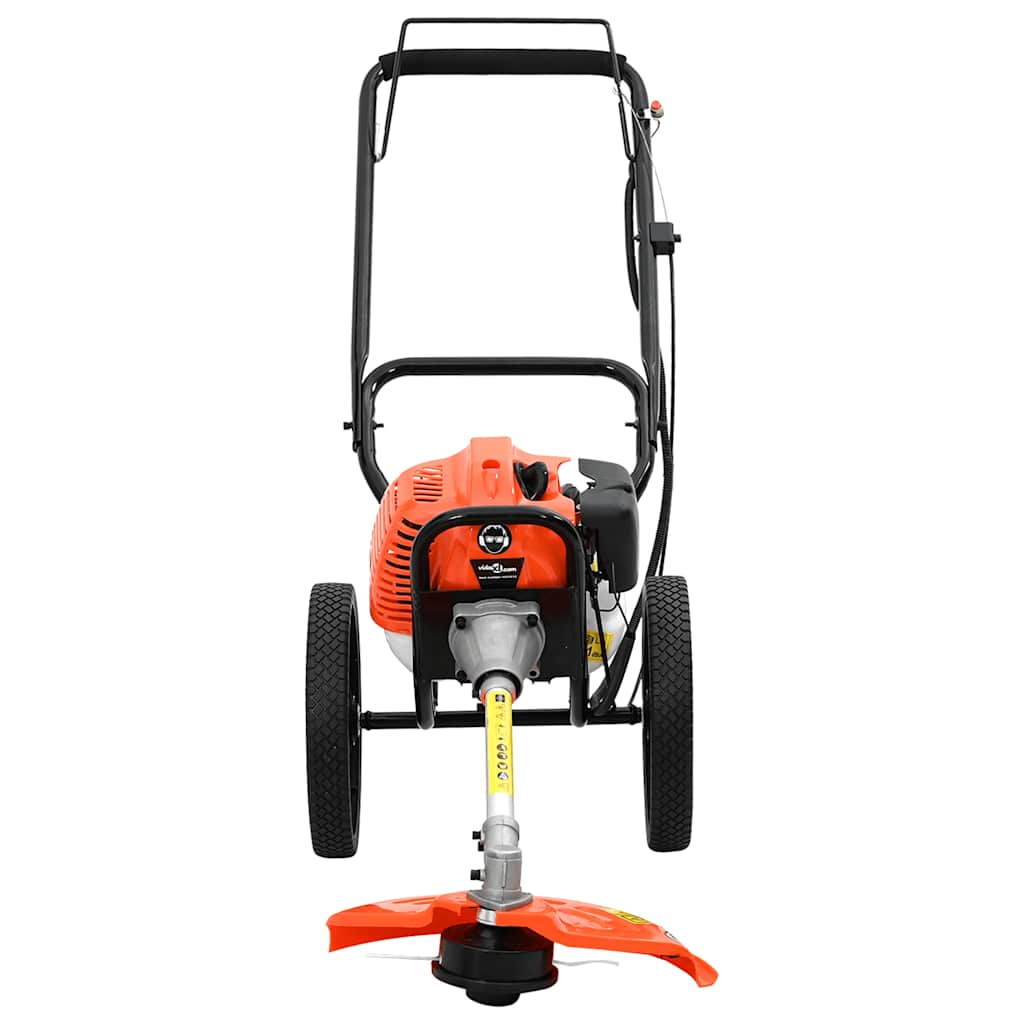 buskrydder med hjul 52 cc 1,45 kW orange