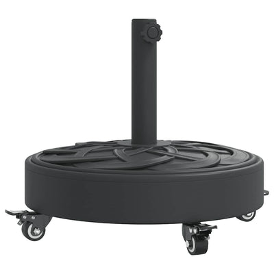 parasolfod med hjul til Ø38/48 mm stænger 27 kg rund