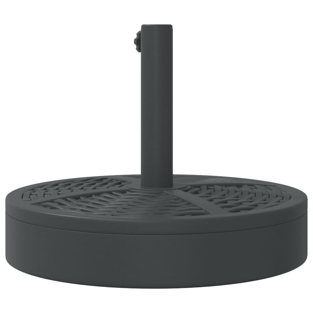 parasolfod til Ø38/48 mm stænger 25 kg rund