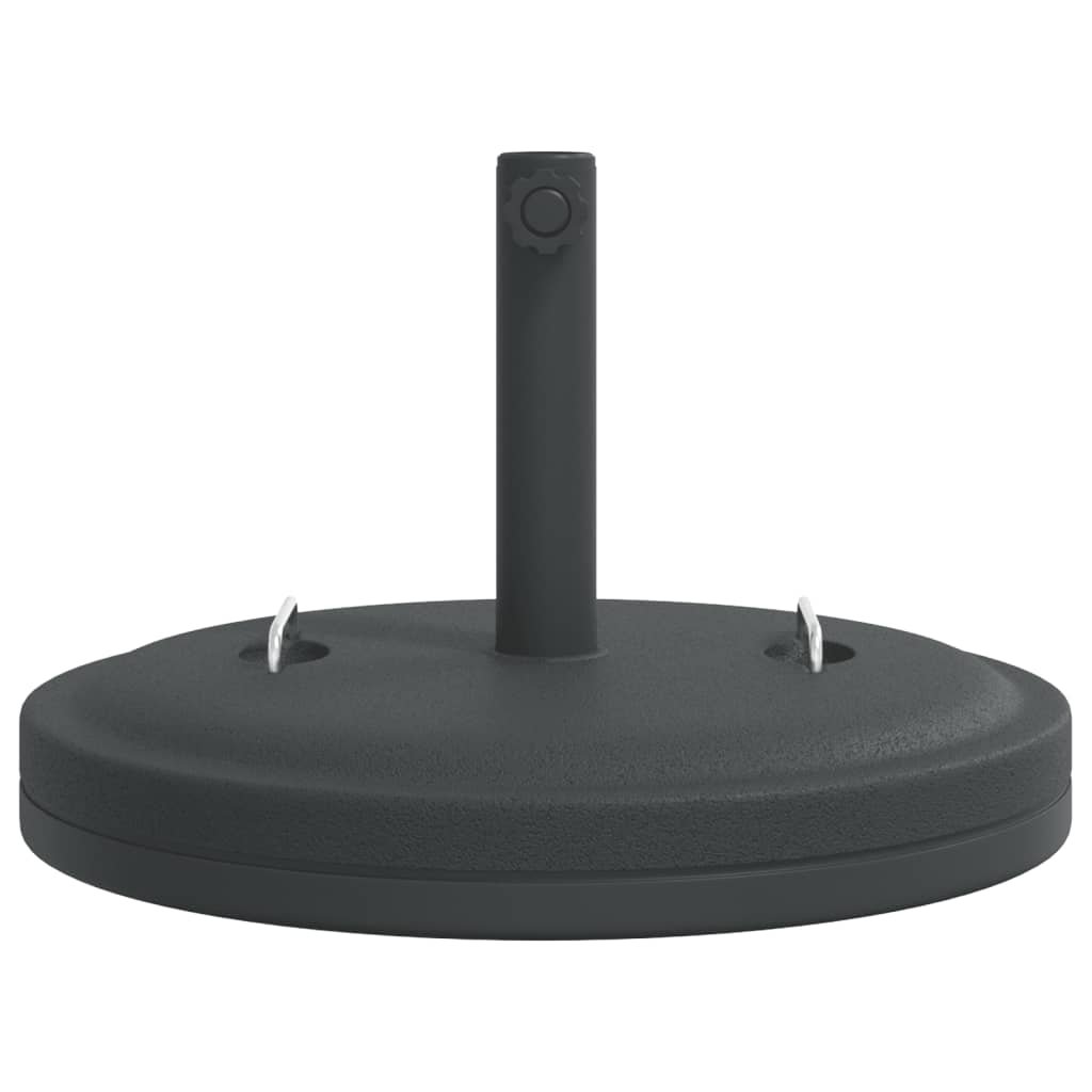 parasolfod med håndtag til Ø38/48 mm stænger 25 kg rund