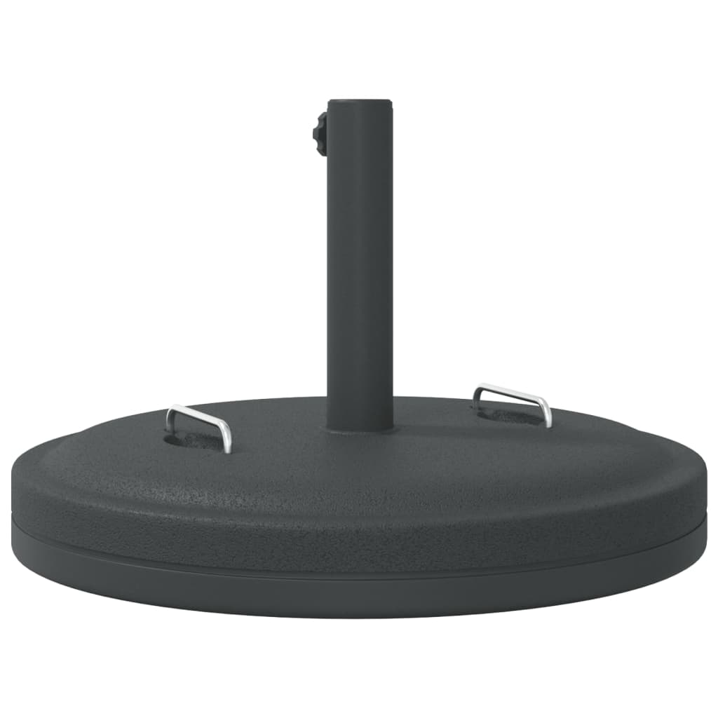 parasolfod med håndtag til Ø38/48 mm stænger 25 kg rund