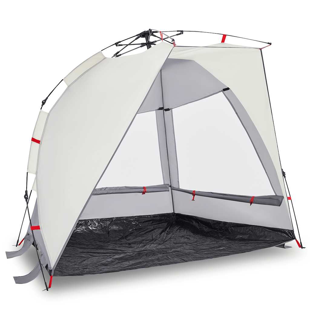 2-personers campingtelt vandtæt quick-release grå