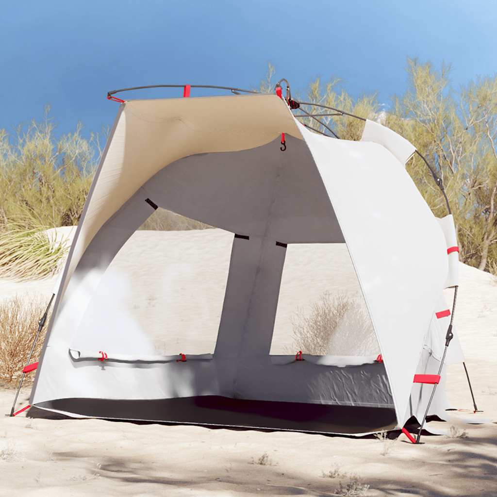 2-personers campingtelt vandtæt quick-release grå