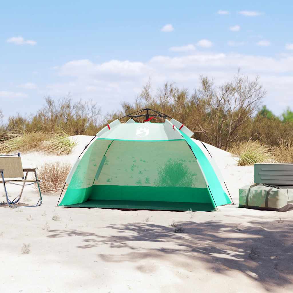 2-personers campingtelt vandtæt quick-release grøn