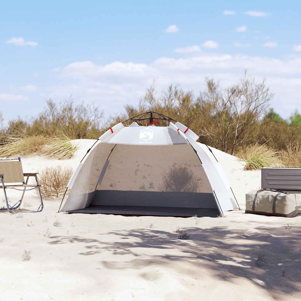 2-personers campingtelt vandtæt quick-release grå