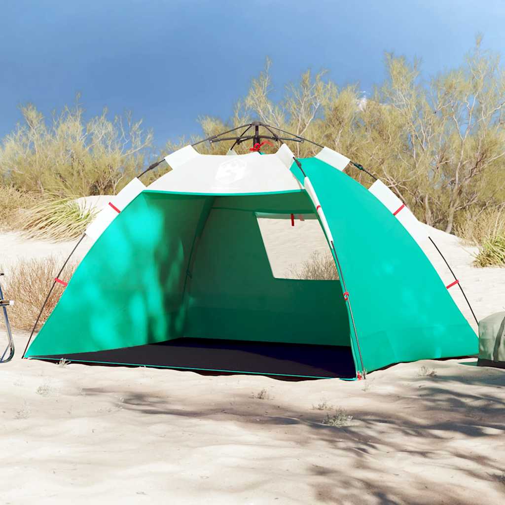 2-personers campingtelt vandtæt quick-release grøn