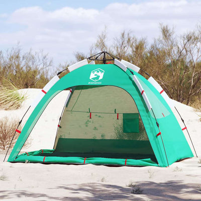 2-personers campingtelt vandtæt quick-release grøn