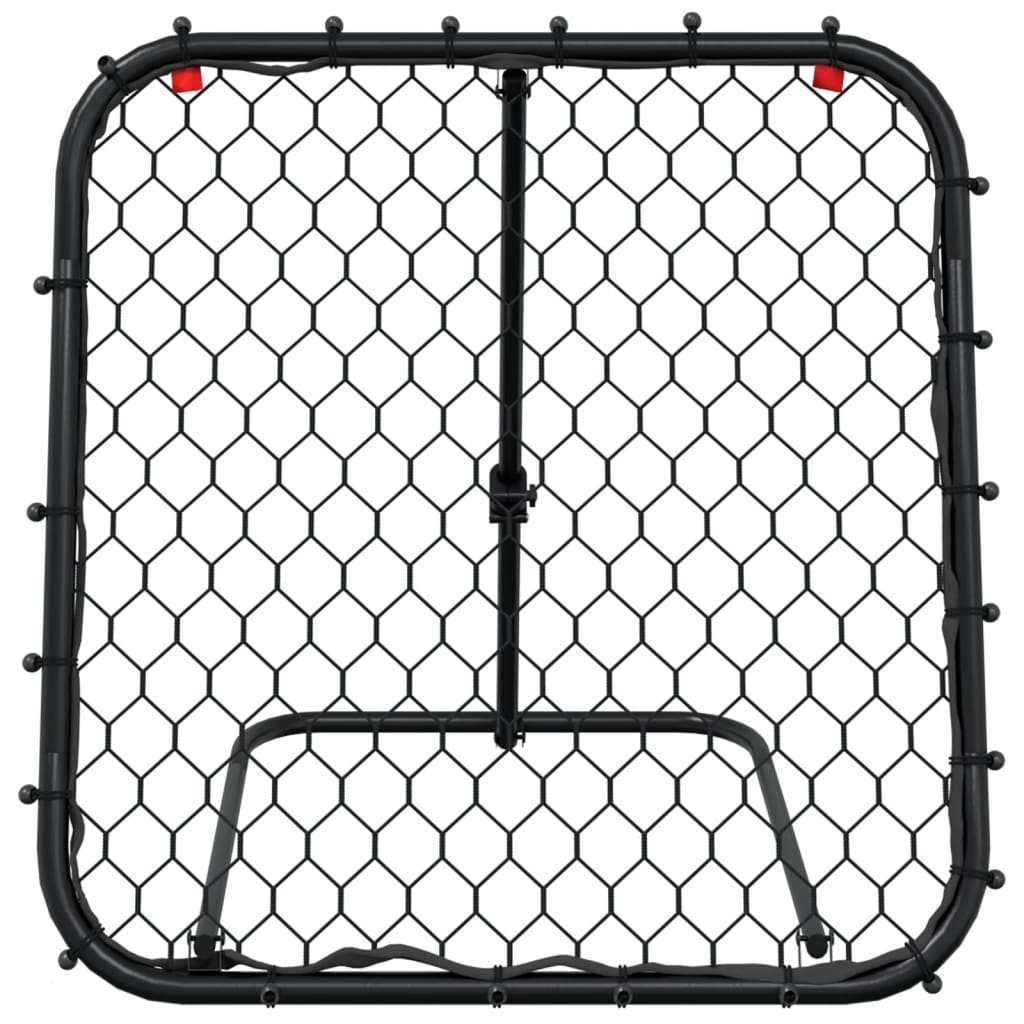 rebounder 84x73x60-80 cm justerbart stål sort
