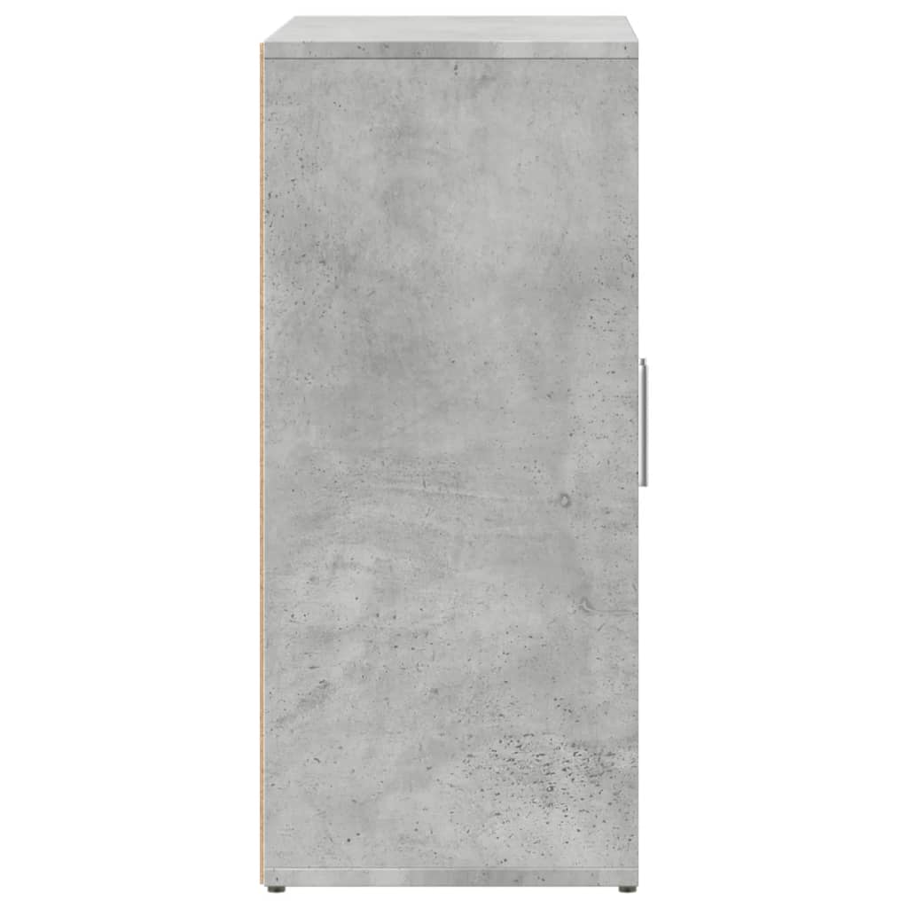 skænke 2 stk. 60x31x70 cm konstrueret træ betongrå