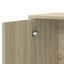 skænke 2 stk. 60x31x70 cm konstrueret træ sonoma-eg