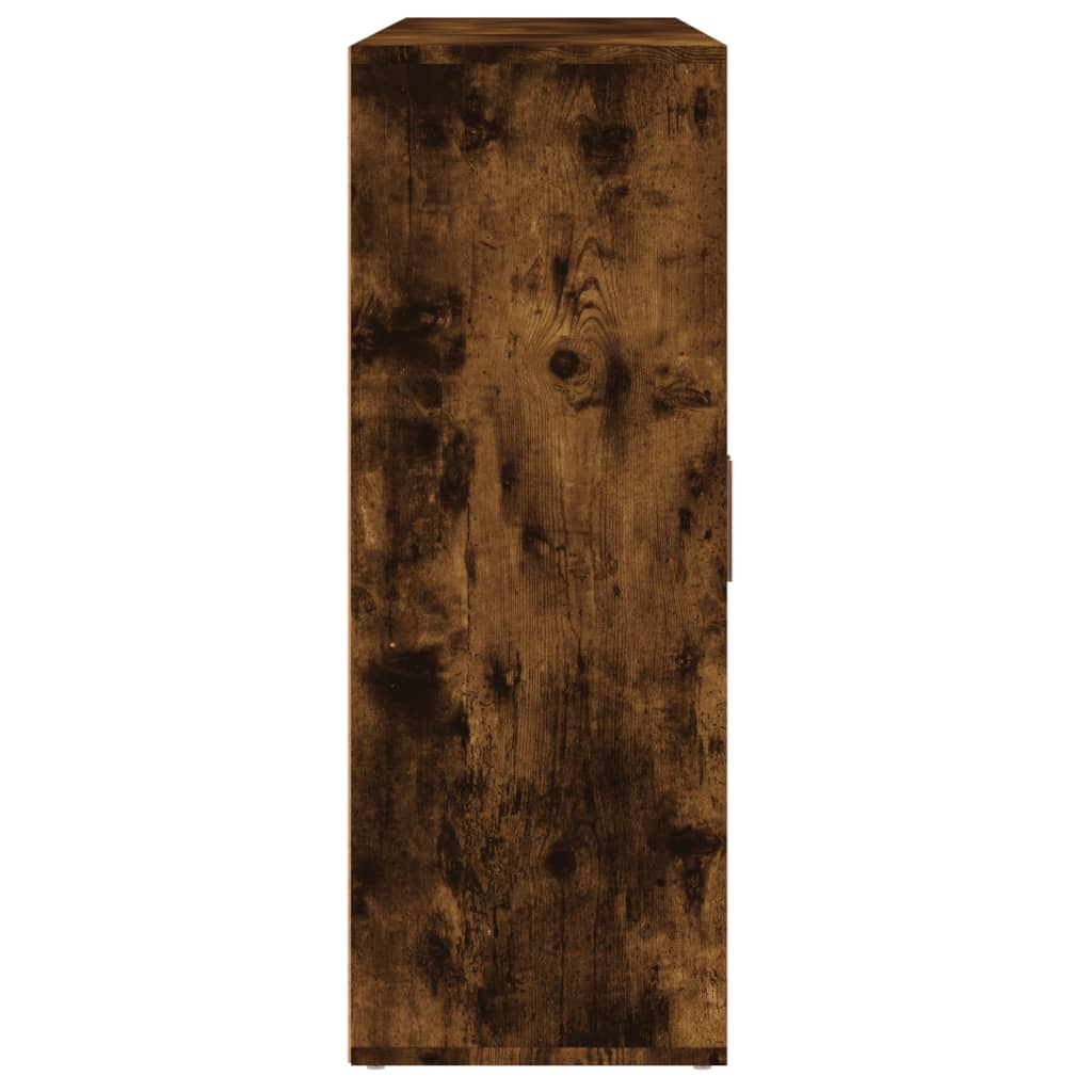 kommoder 3 stk. 60x31x84 cm konstrueret træ røget egetræsfarve