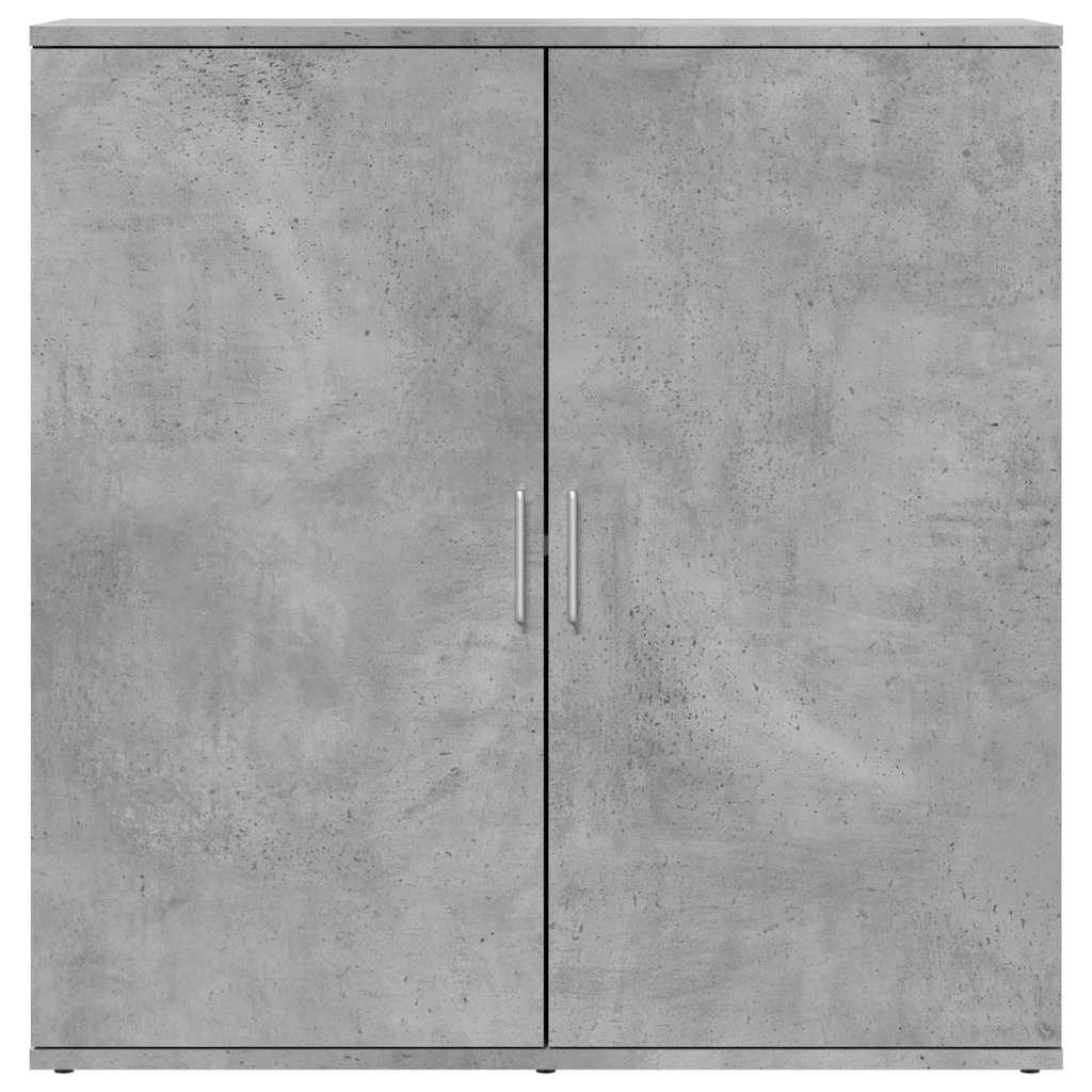 skænke 2 stk. 79x38x80 cm konstrueret træ betongrå