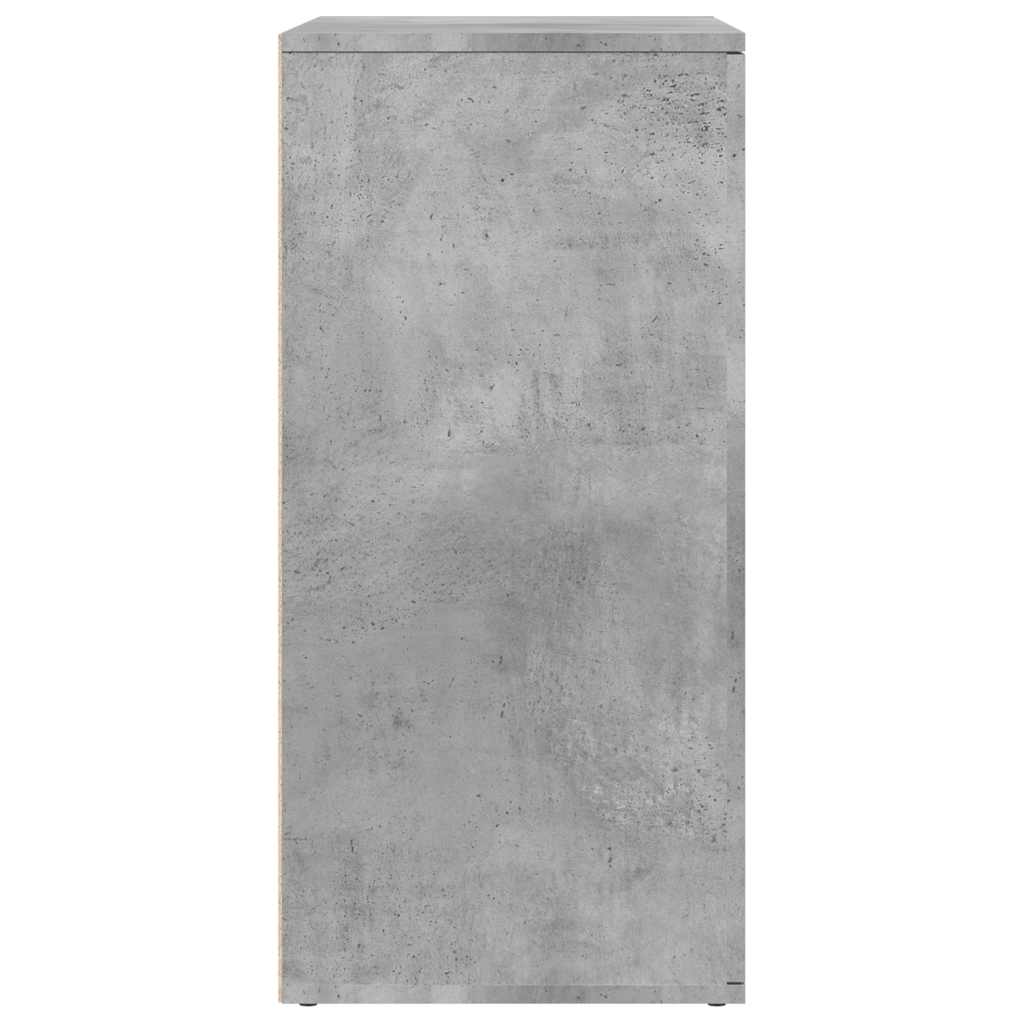 skænke 2 stk. 79x38x80 cm konstrueret træ betongrå