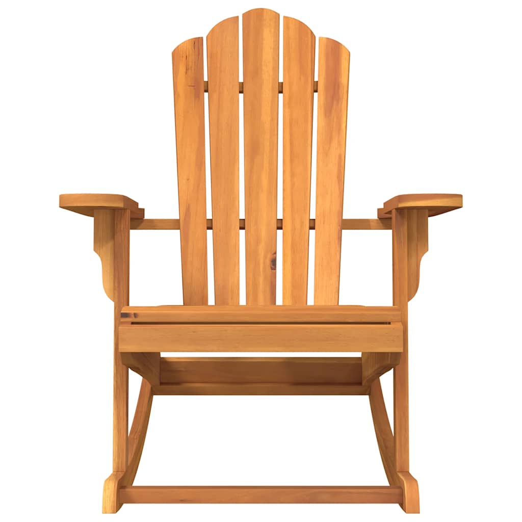 Adirondack-gyngestol massivt teaktræ