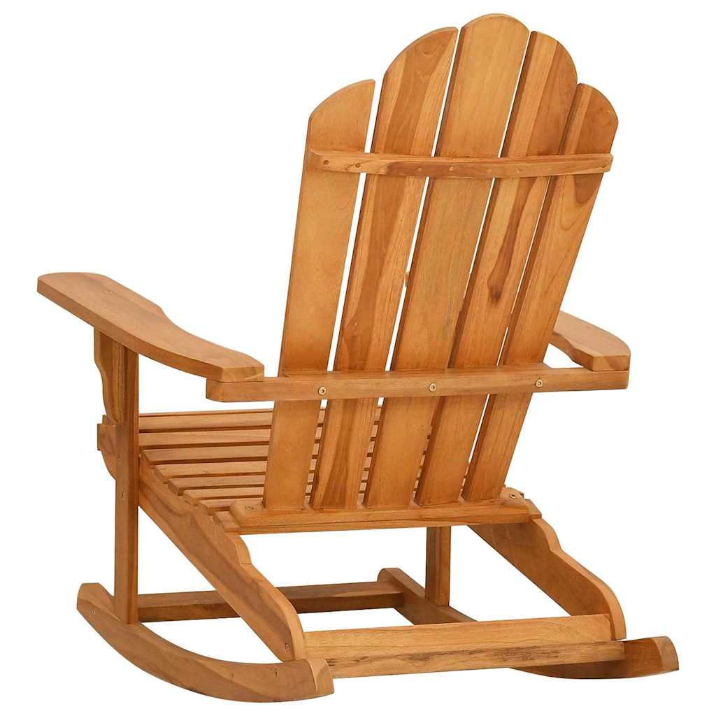 Adirondack-gyngestol massivt teaktræ