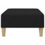 fodskammel 77x55x31 cm stof sort