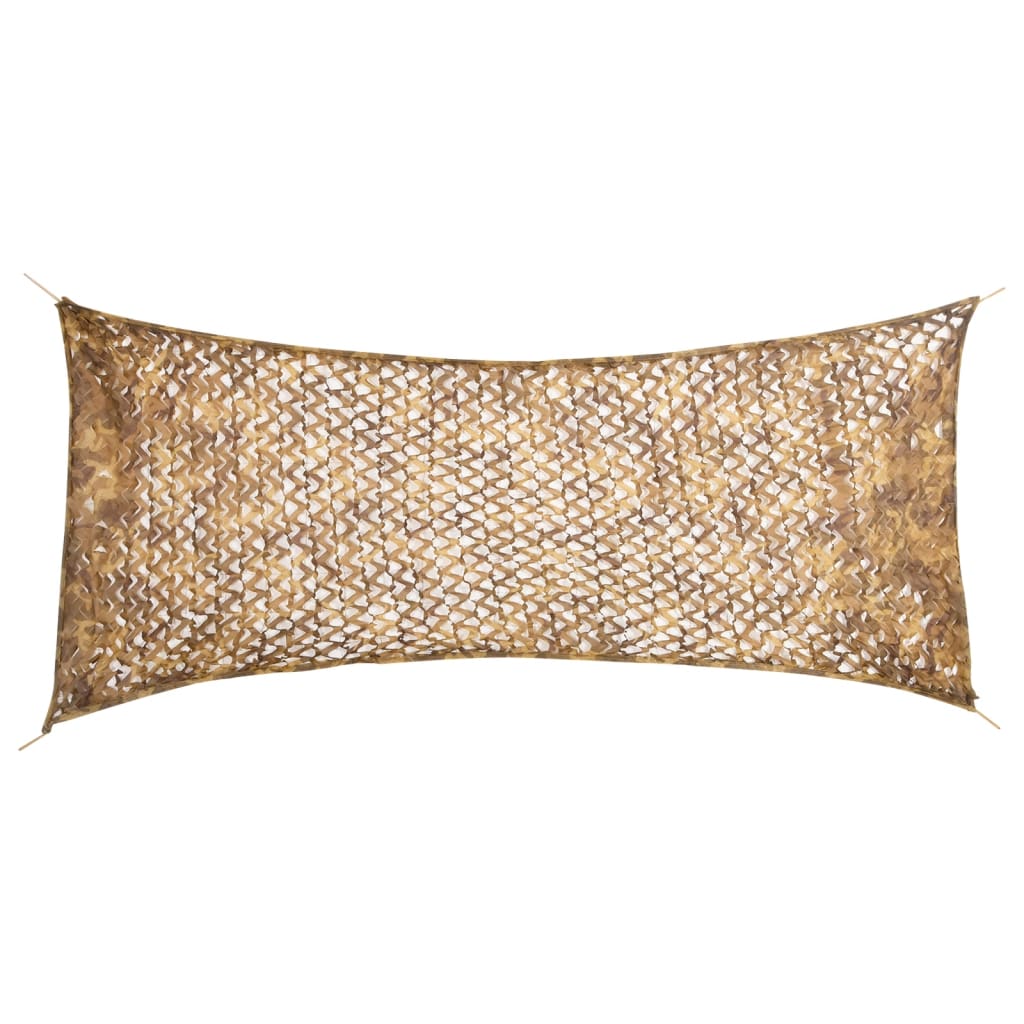 camouflagenet 312x140 cm med opbevaringspose sandfarvet