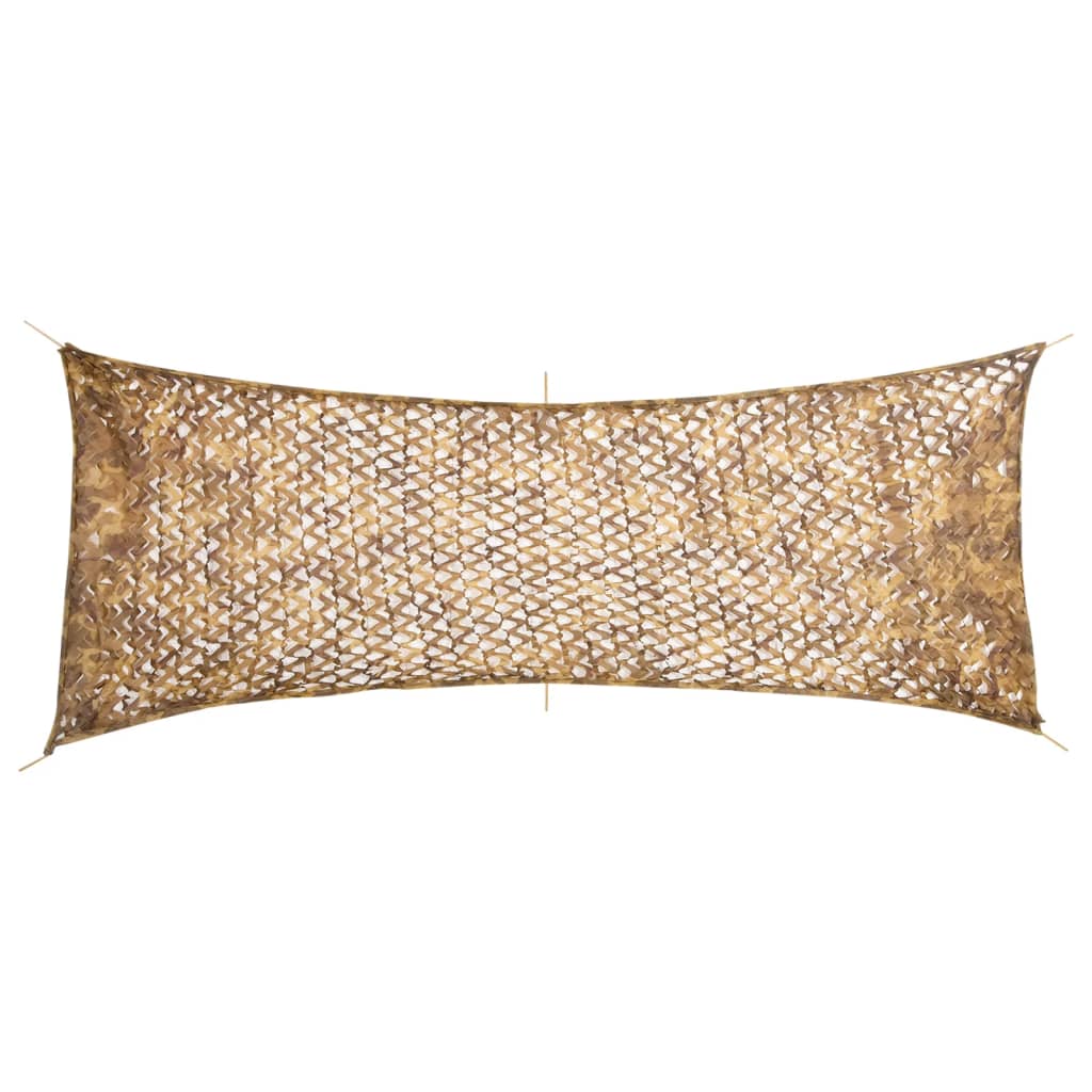 camouflagenet 412x144 cm med opbevaringspose sandfarvet