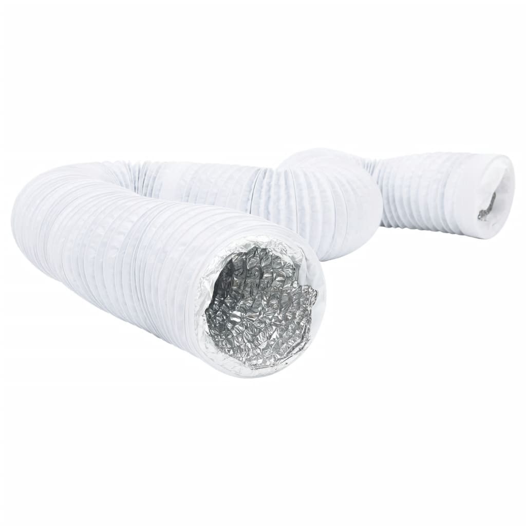 ventilationsslange 6 m Ø10 cm aluminium og PVC
