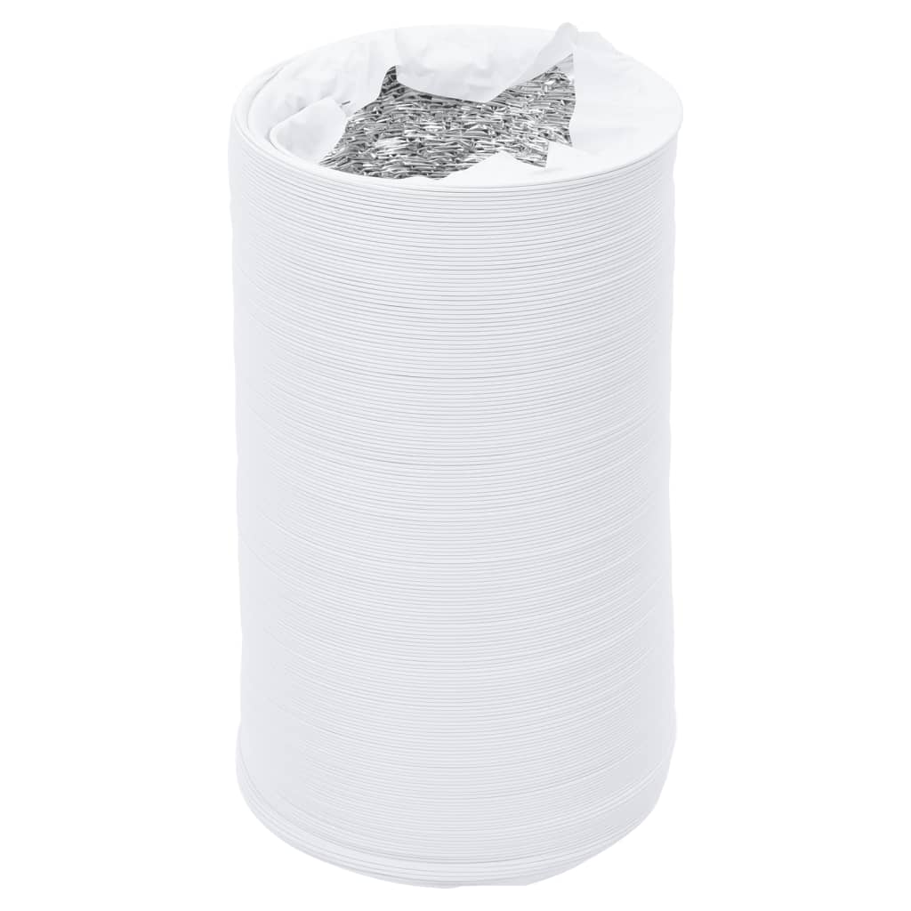 ventilationsslange 6 m Ø10 cm aluminium og PVC