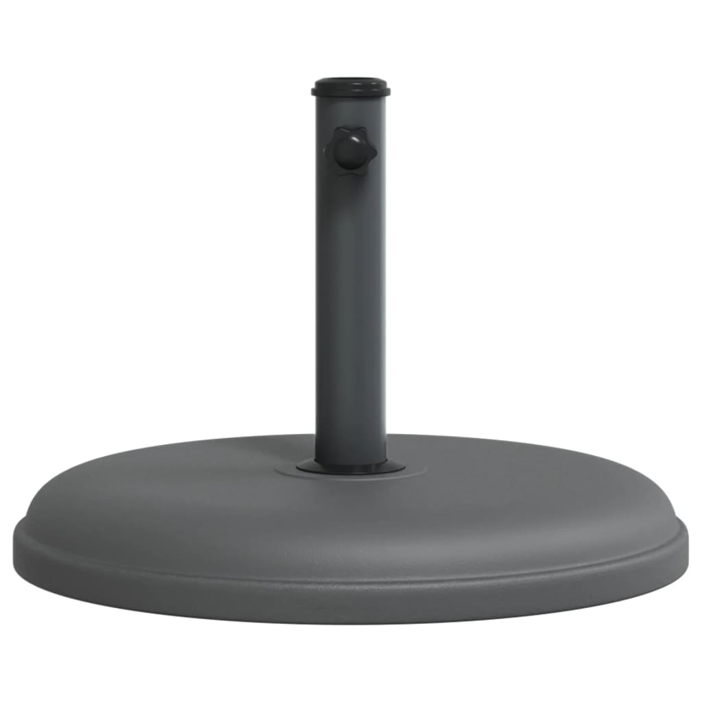 parasolfod til Ø32/35/38 mm stænger 15kg rund