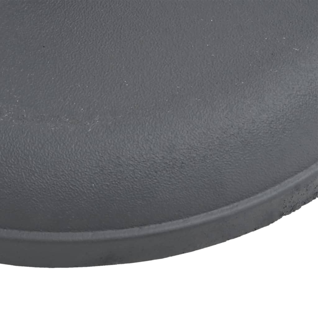 parasolfod til Ø32/35/38 mm stænger 15kg rund