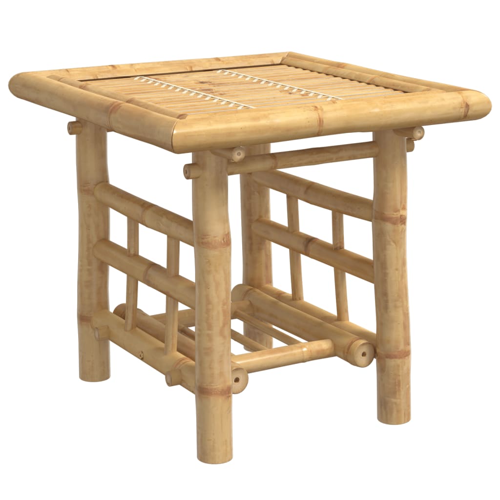 sidebord 45x45x45 cm bambus