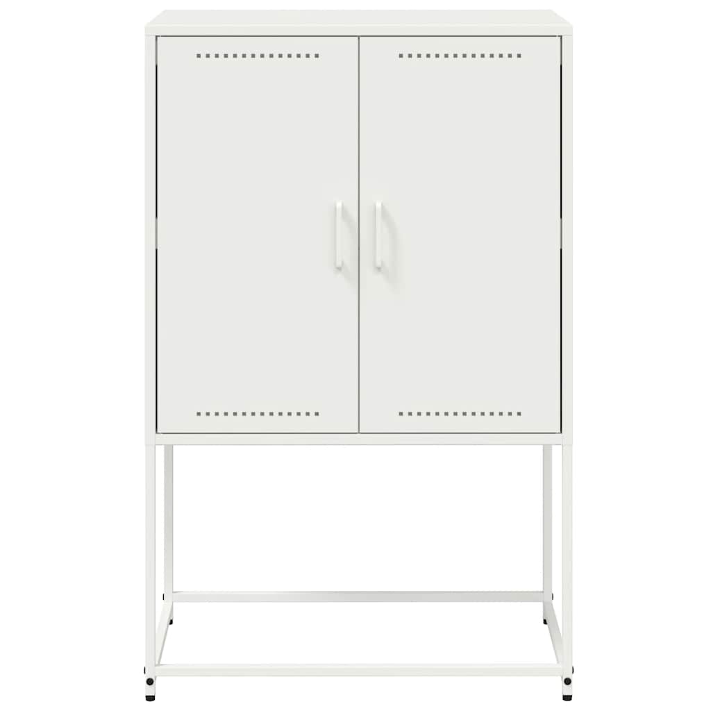 skab 68,5x38,5x107 cm stål hvid