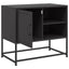 tv-bord 68x39x60,5 cm stål sort