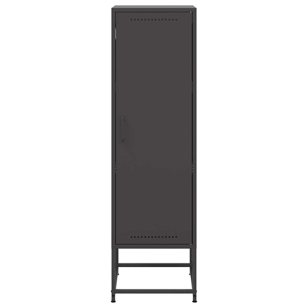 højskab 36x39x123 cm stål sort