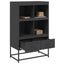 skab 68x39x111,5 cm stål sort