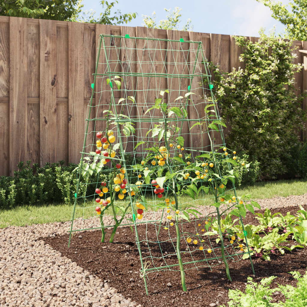 espalier til klatreplanter 99x90x175,5 cm A-ramme stål