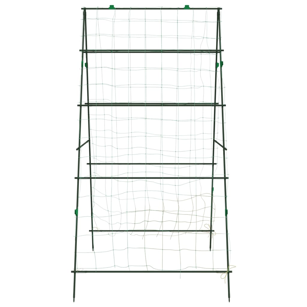 espalier til klatreplanter 99x90x175,5 cm A-ramme stål