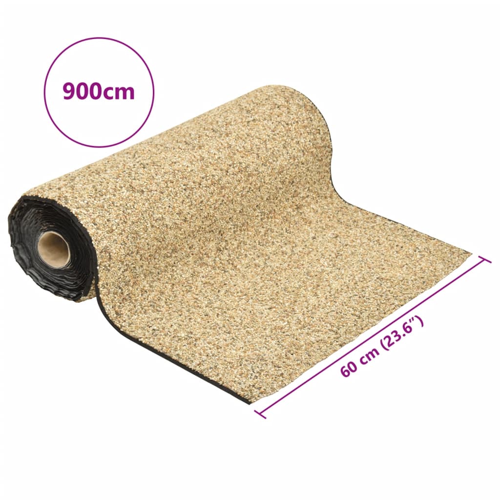 stenfolie 900x60 cm naturligt sand