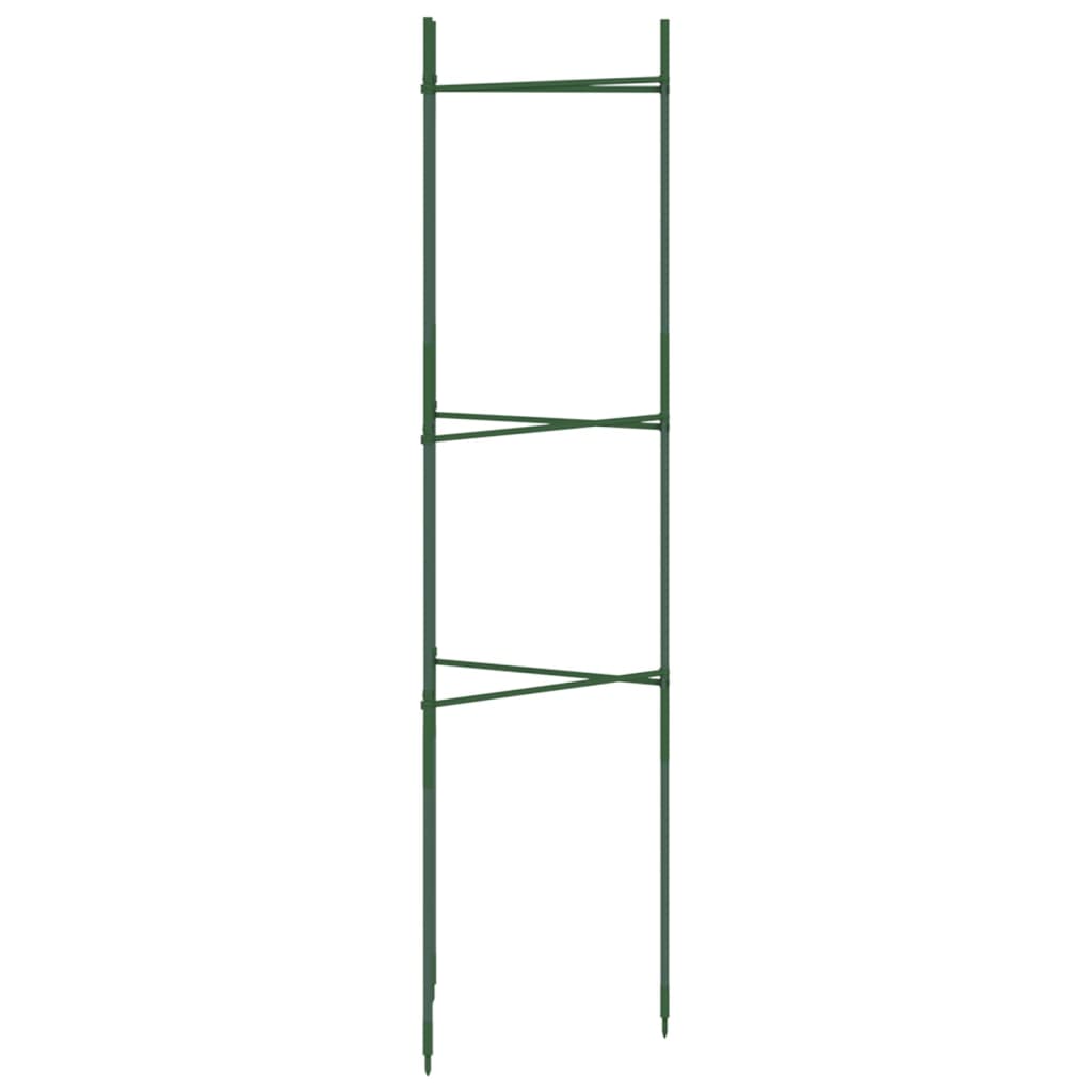 espalierer til tomater 6 stk. 116 cm stål og PP