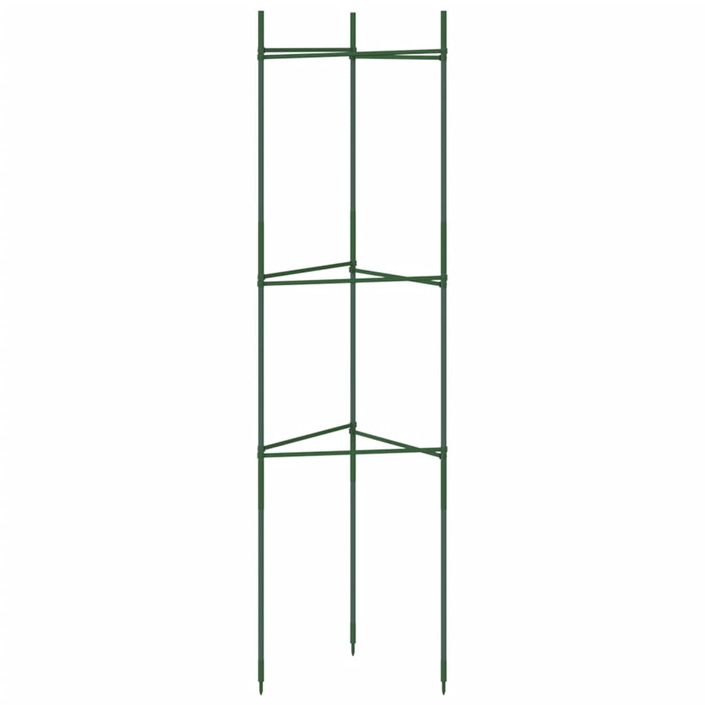 espalierer til tomater 6 stk. 116 cm stål og PP
