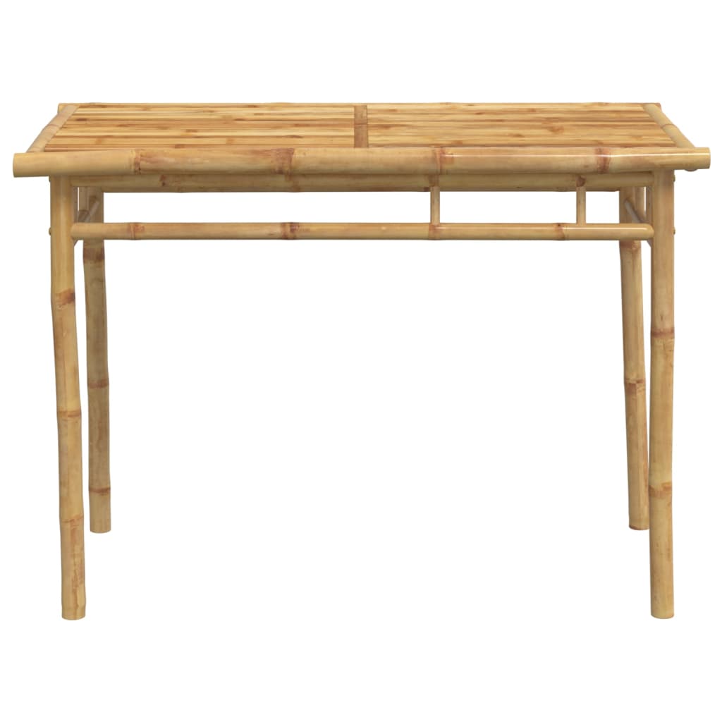 havebord 110x55x75 cm bambus