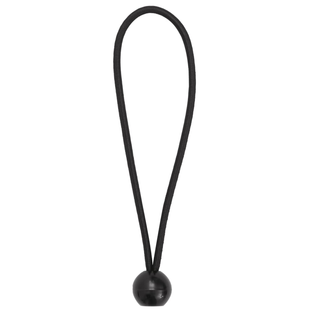 elastiksnore med kugler 25 stk. 21x0,5 cm