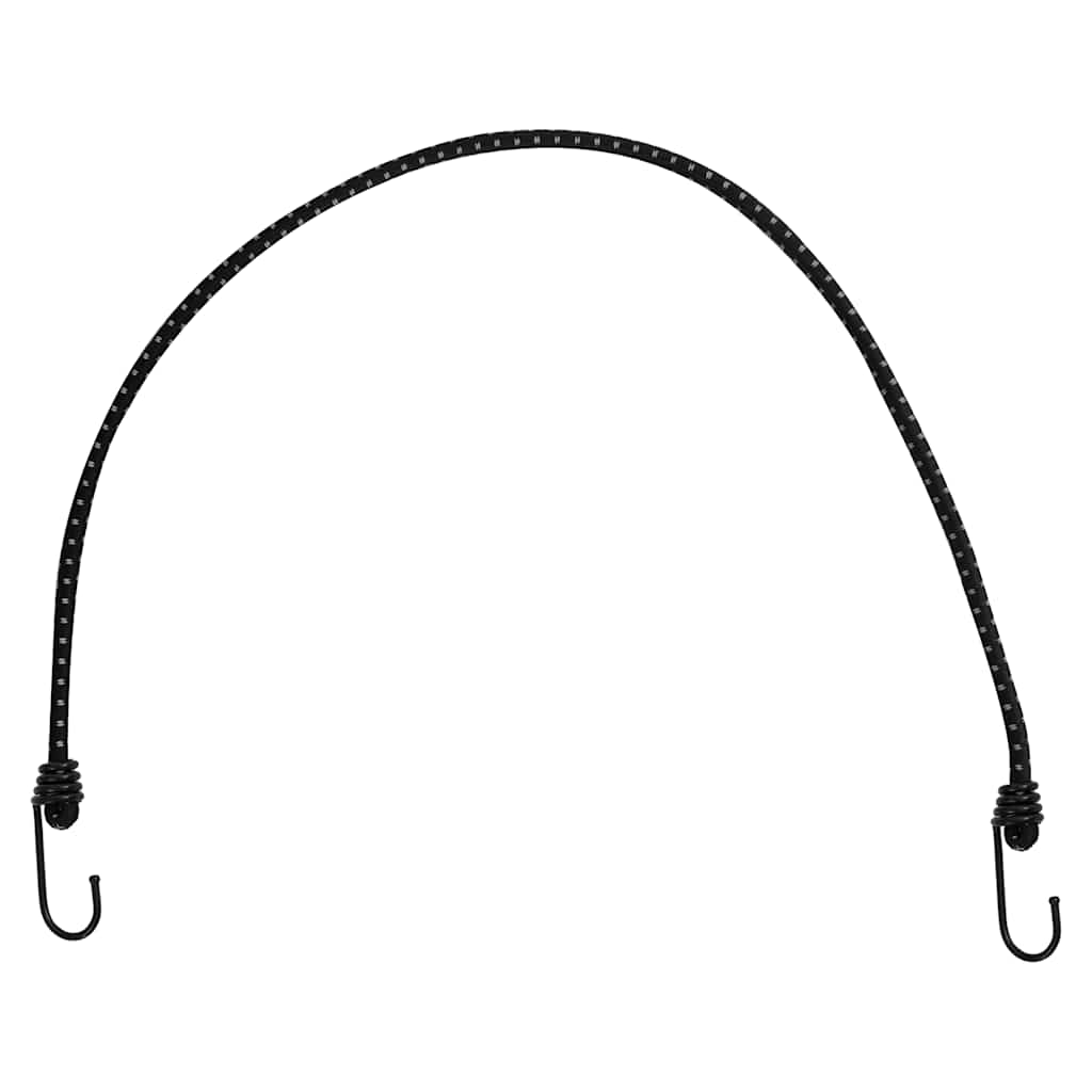 elastiksnore 25 stk. med refleksstriber og kroge 88 cm