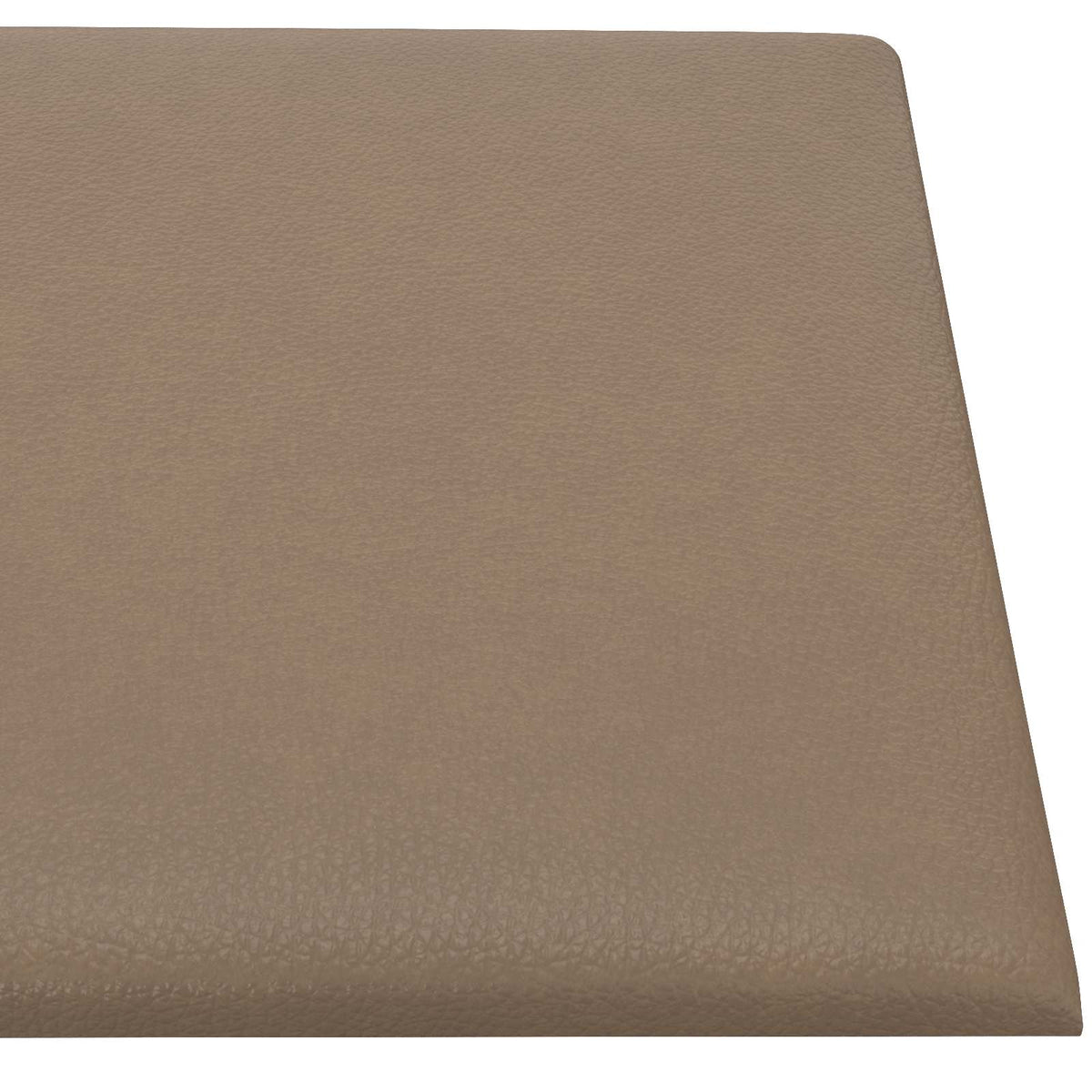 Væghovedgærde 12 stk. 30 x 15 cm Cappuccino Stof