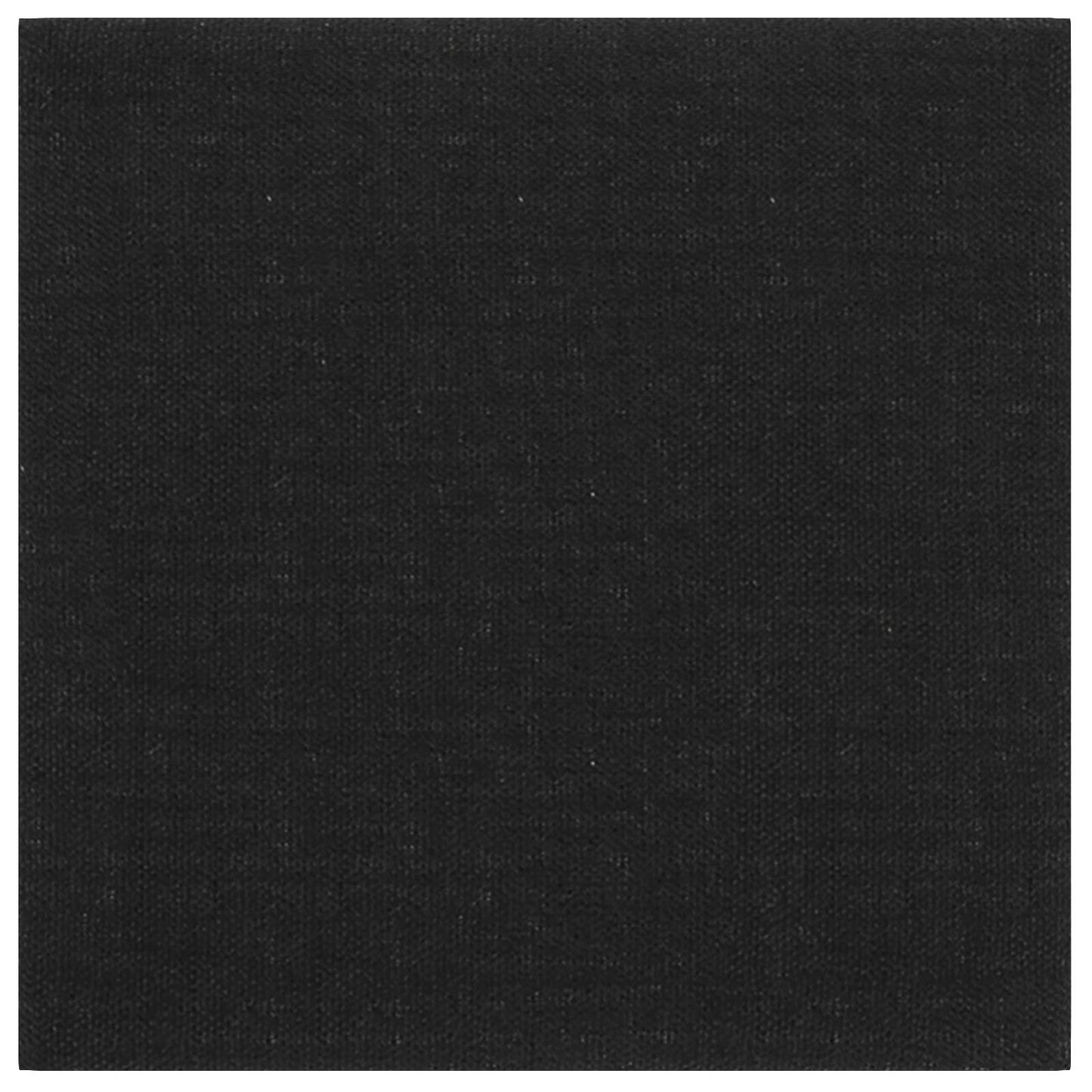 Væghovedgærde 12 stk. 30 x 30 cm Sort Stof