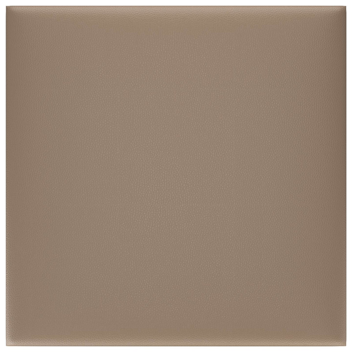 Væghovedgærde 12 stk. 30 x 30 cm Cappuccino Stof
