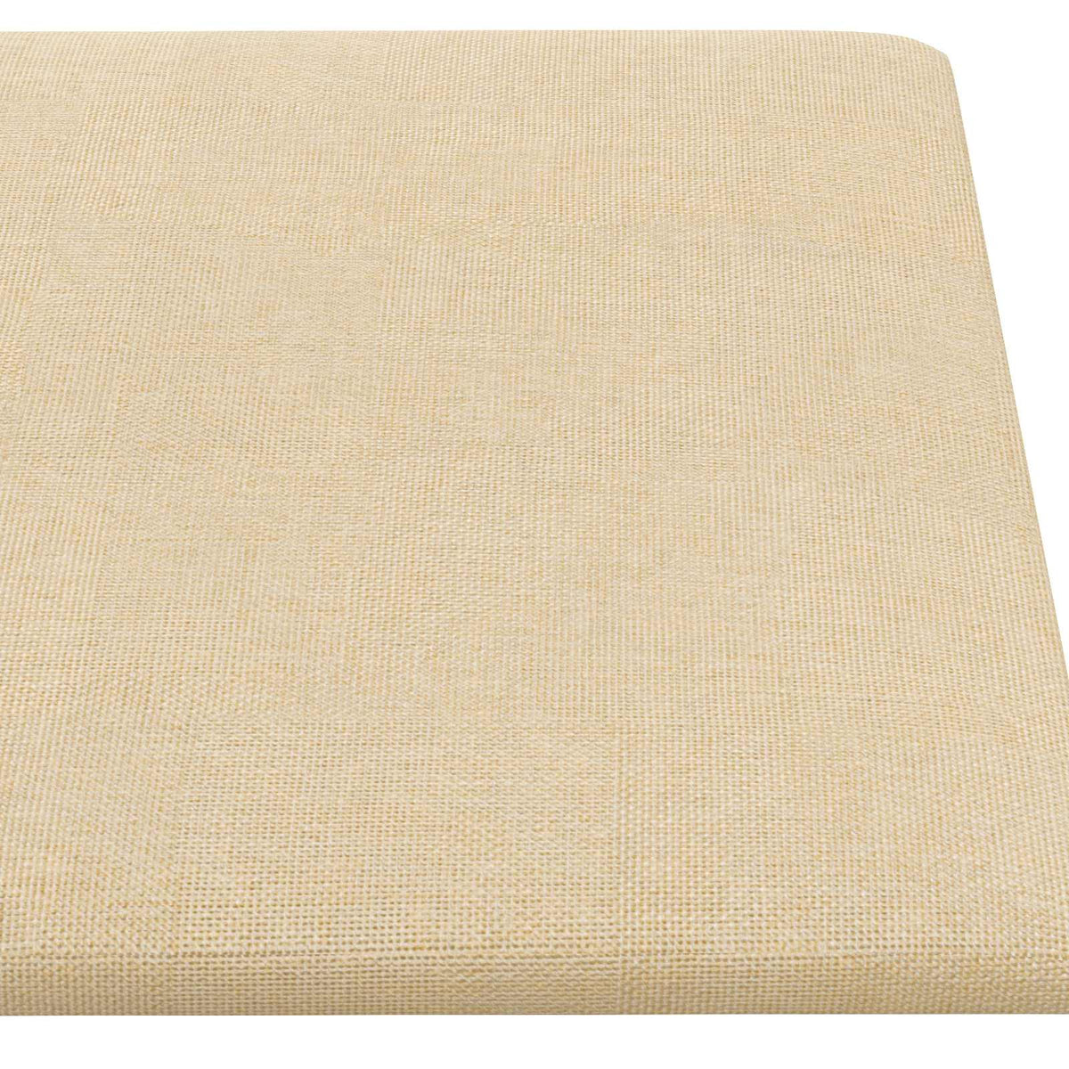 Væghovedgærde 12 stk. 60 x 30 cm Creme Stof