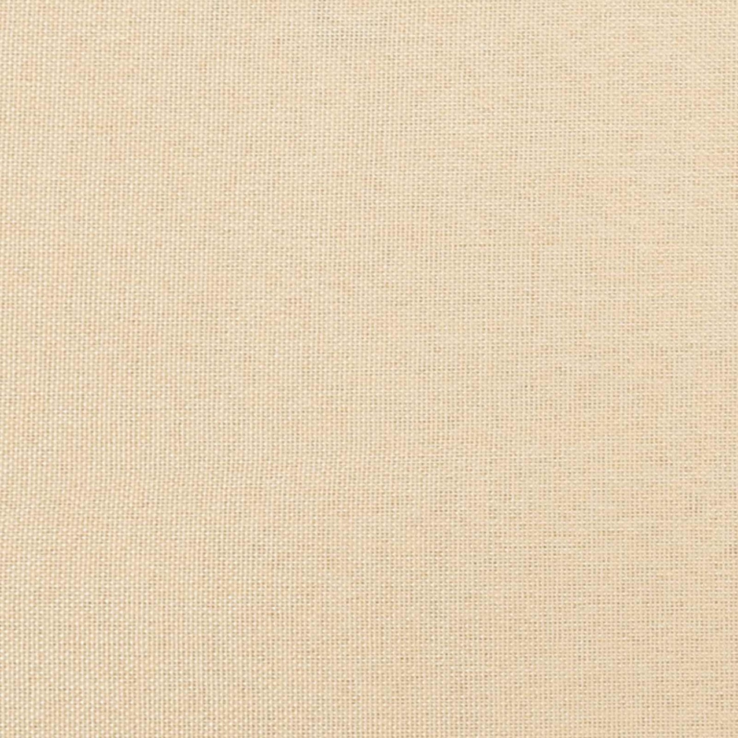 Væghovedgærde 12 stk. 90 x 15 cm Creme Stof