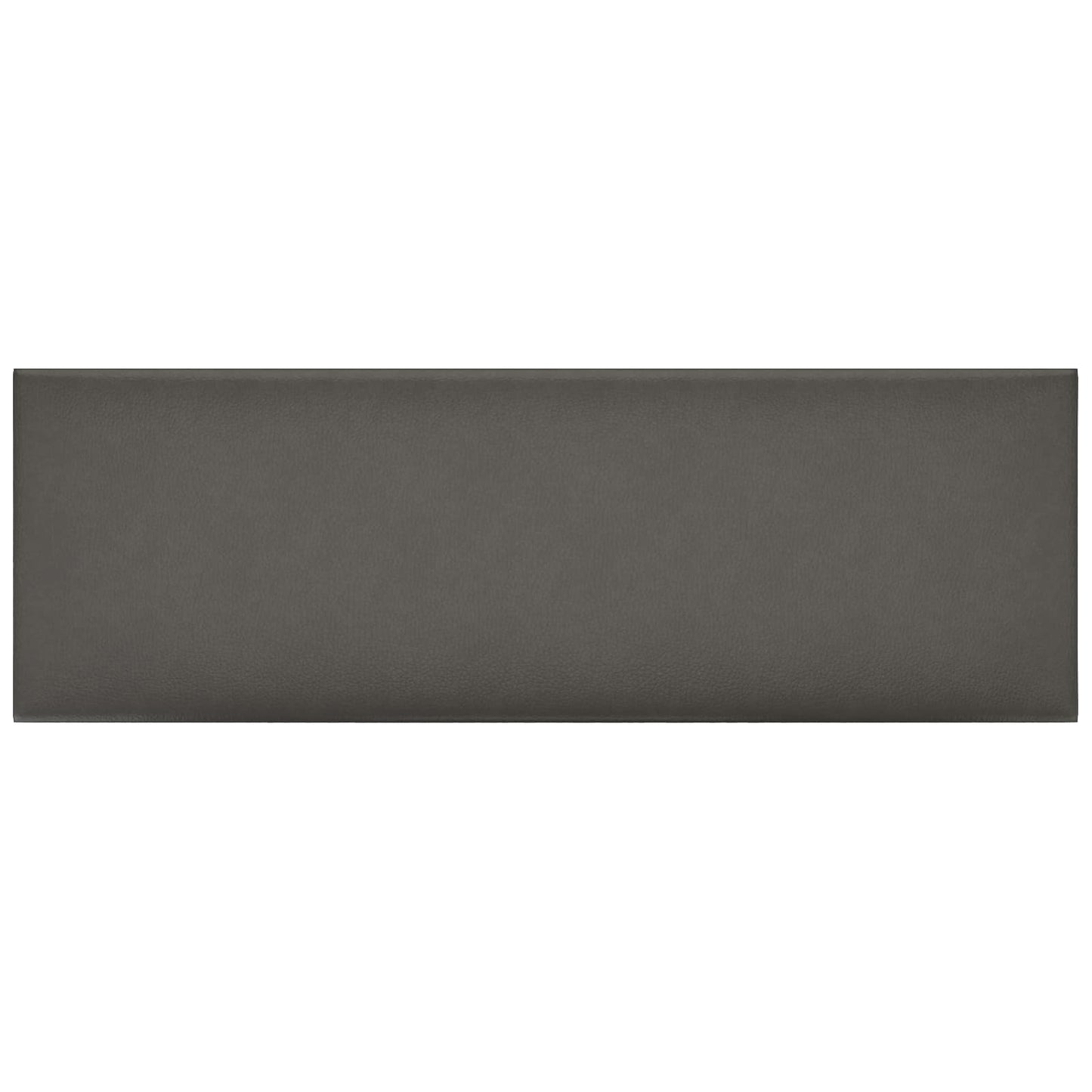 Væghovedgærde 12 stk. 90 x 30 cm Grå Stof