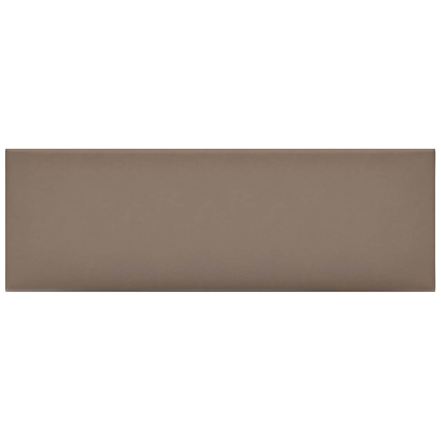 Væghovedgærde 12 stk. 90 x 30 cm Cappuccino Stof