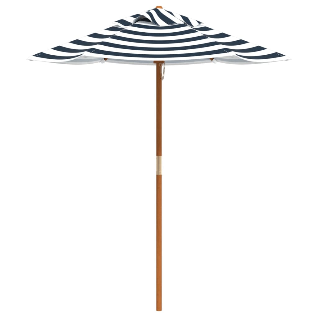 parasol med træstang Ø120x140 cm ti børn