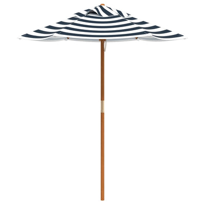 parasol med træstang Ø120x140 cm ti børn
